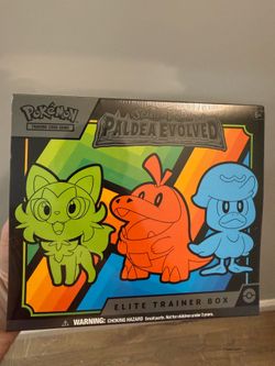 Paldea evolved etb sealed new pokemon