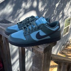 Nike Dunk Low Retro SE Vintage Green Denim Turquoise Anthracite Black