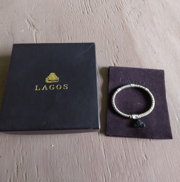 Lagos Caviar Sterling Silver 925 Bracelet
