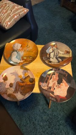 Set of 4 1987 and 1981Vintage Plated based on the 1800s