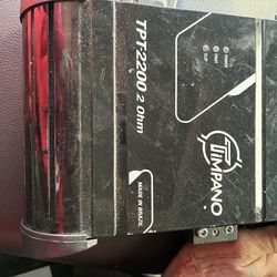 2200 watt tempano amplifier