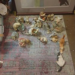 Vintage Cat Figurines Many To Choose From