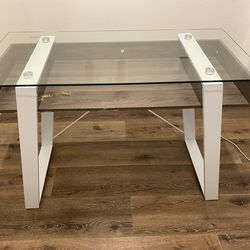Small Glass Desk