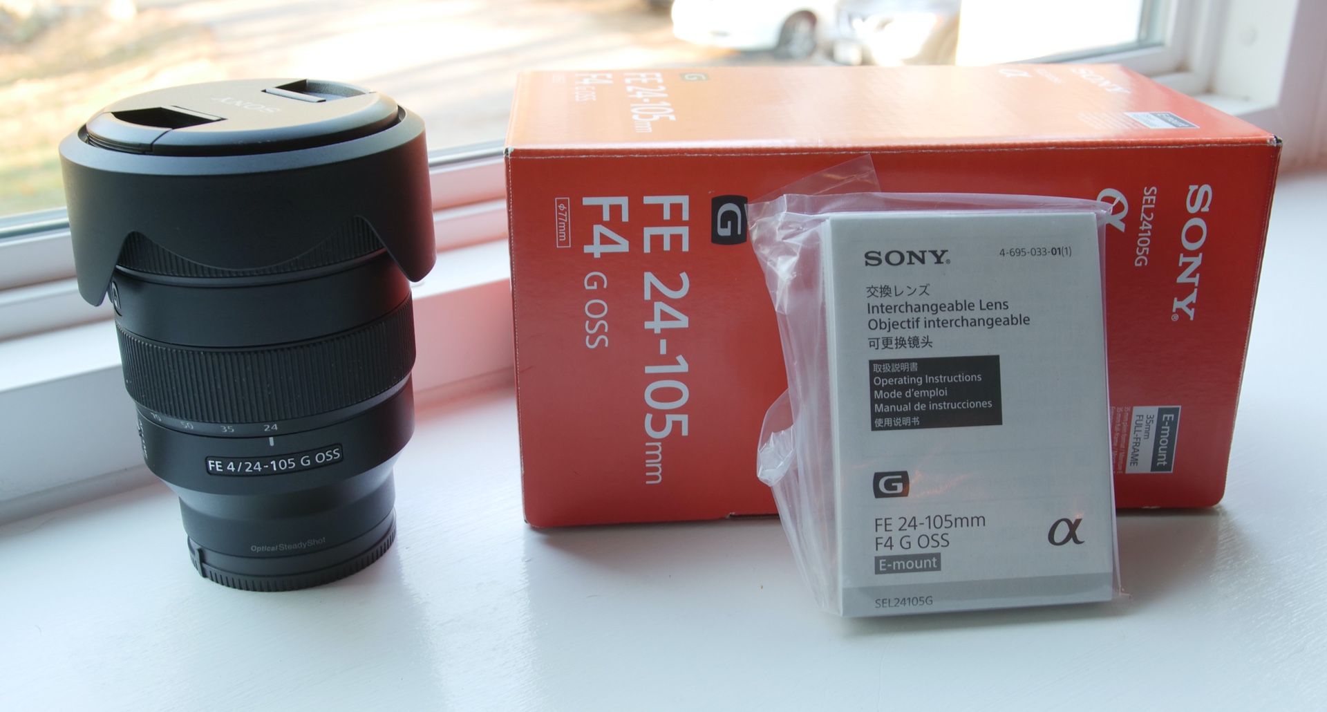 Sony 24-105 f4 G OSS FE Lens