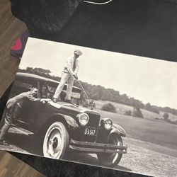 Vintage Golf Canvas