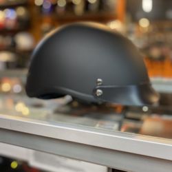 Motorcycle Half Helmet New Dot Flat Black $40 On Sale 