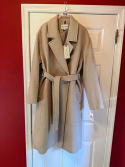 Cole Haan Signature Belted Wrap Coat