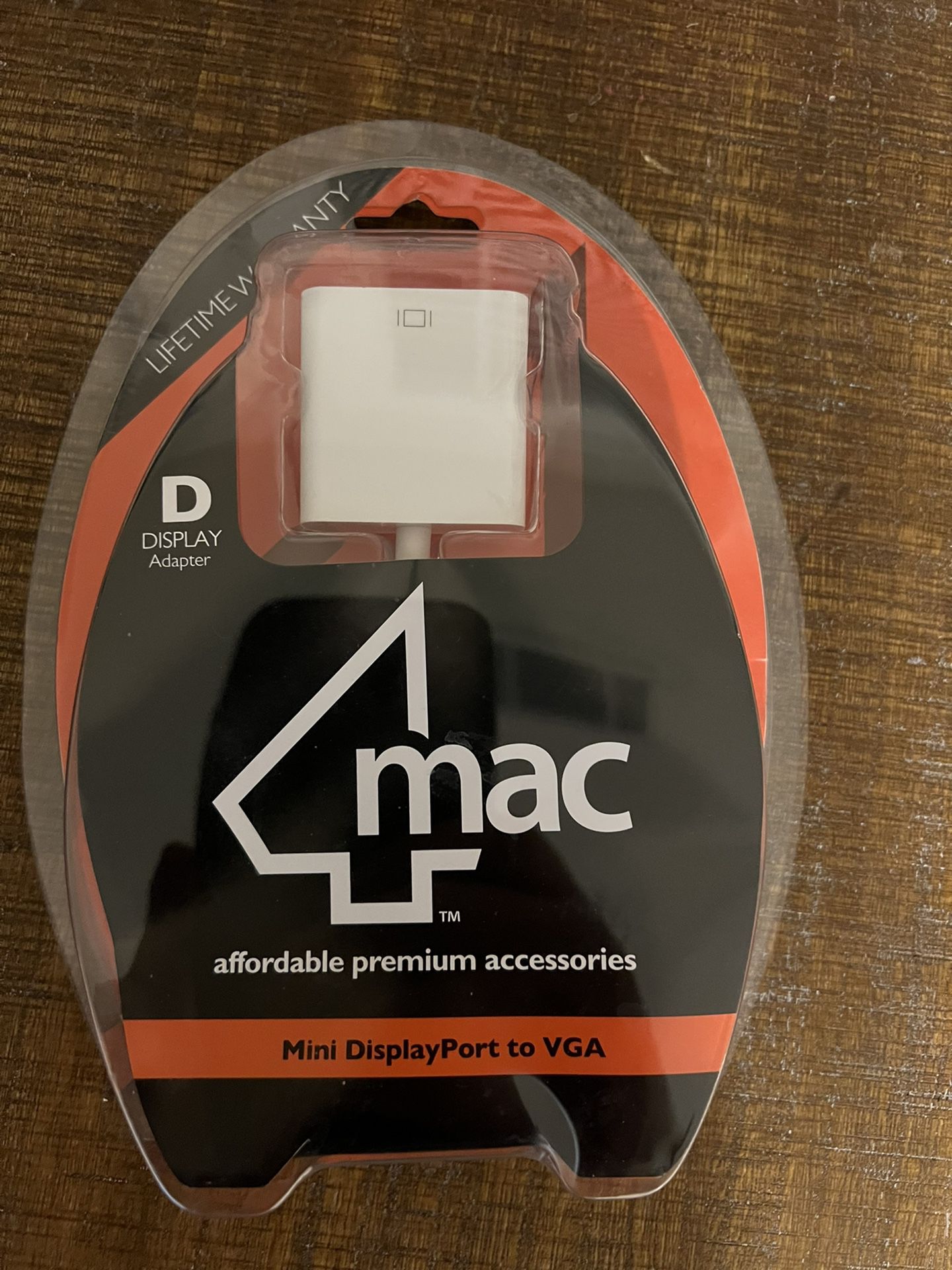 4 Mac Minnie Display Port To VGA Adapter 