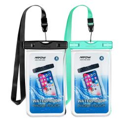 NEW 2pcs Waterproof Phone Pouch Universal Phone Holder Phone Case
