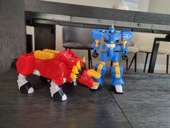 Toys MiniForce Super Dino Power FORCE TRIG Triga Triceratops Action Figures 