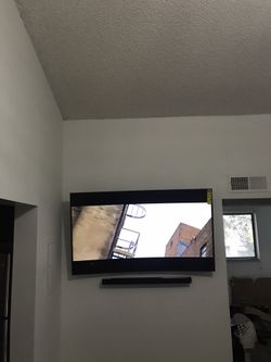 Tv mounting