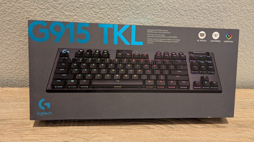 Logitech G915 TKL Mechanical Keyboard In Black