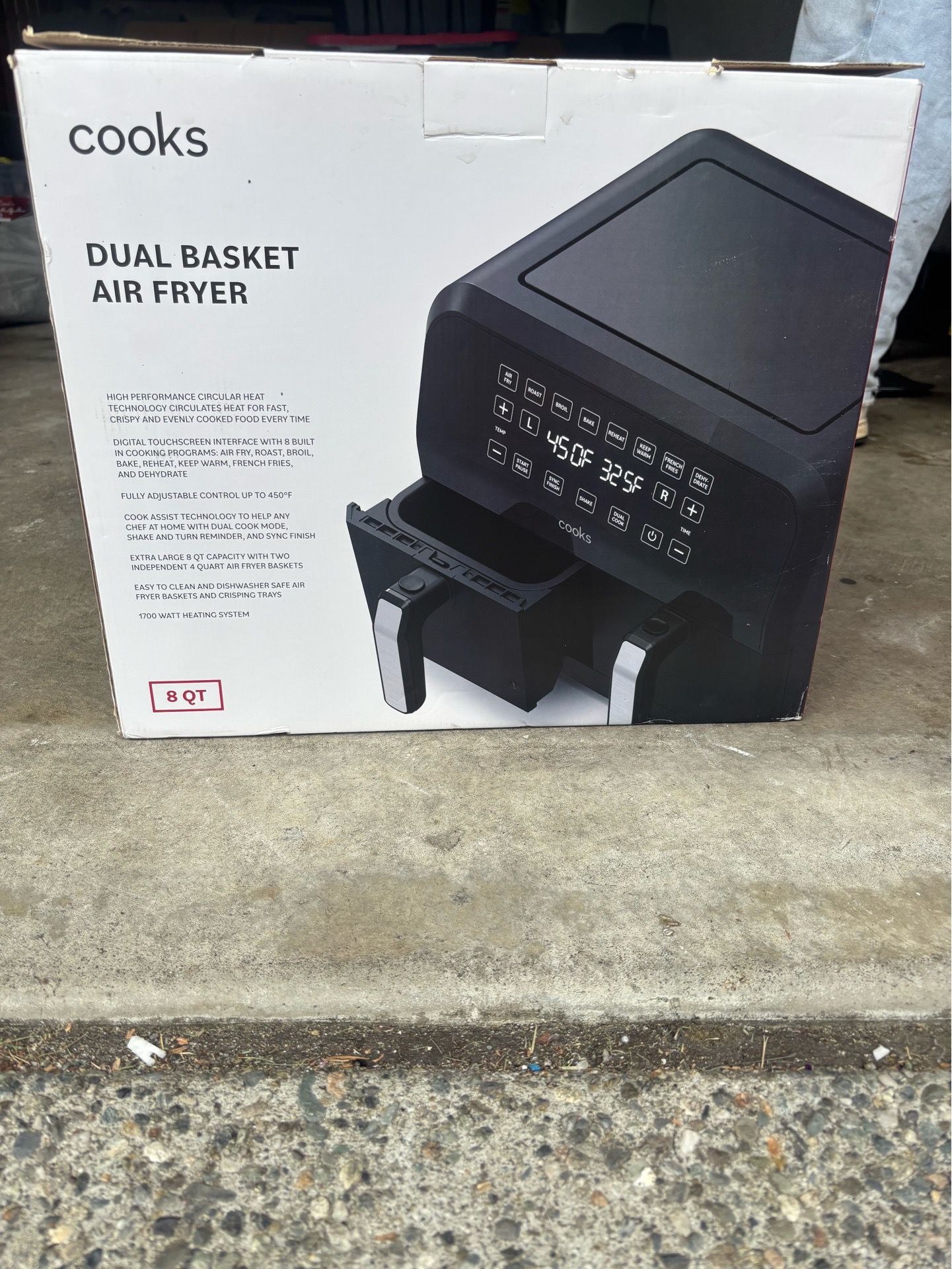 Dual basket Air fryer