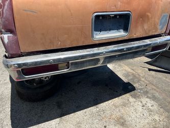 El Camino bumper