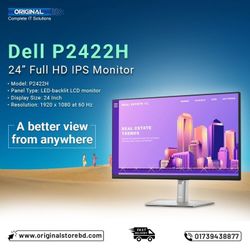 Dell Monitor P2422H 24-inch (New)