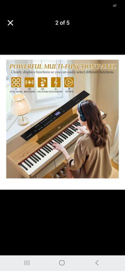 New 88 Key Keyboard Piano Set, Full Size Digital Piano!
