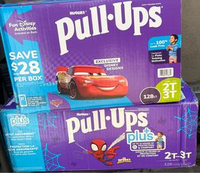 Huggies Pull-Ups Plus 3T/4T for boys
