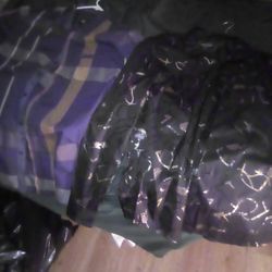 Two Medium Shirts Brand New And Two Pairs Of Pants Size 32 Medium