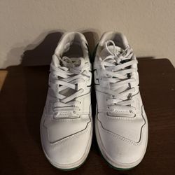 New Balance 550 Men's Sneakers Size 11 White/Green Used With Box BB5