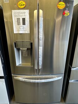 Sale🚨30 cu. ft. French Door Smart Refrigerator, Door-In-Door, Dual Ice Makers with Craft Ice