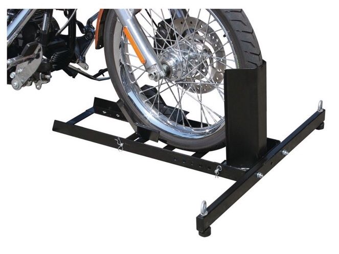 Motorcycle Stand / Wheel Chock Heavy Duty 1800 Lb. Capacity