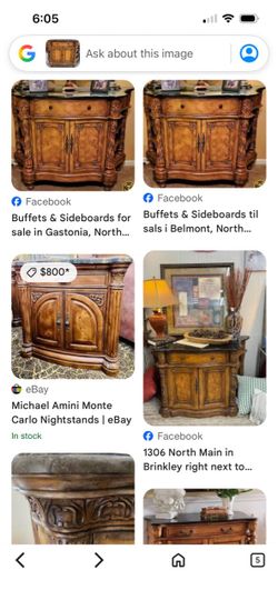 Michael amini Monte Carlo nightstand