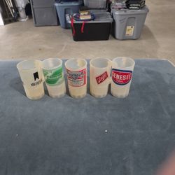Vintage Plastic Beer Mugs