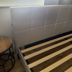 King Bed Frame With USB Ports