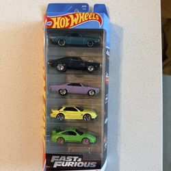 Fast And Furious Hot Wheels Set 