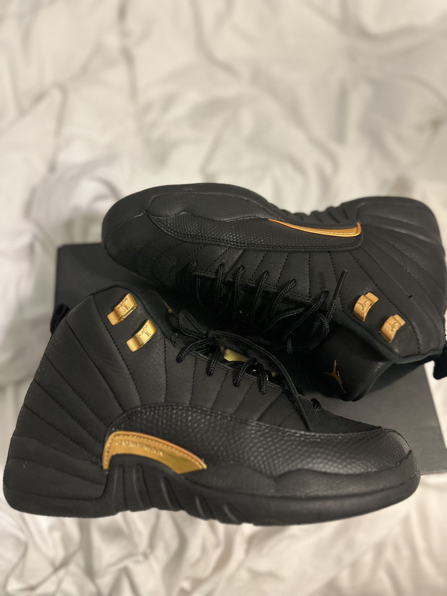 Jordan 12 Black Taxi 7 Youth