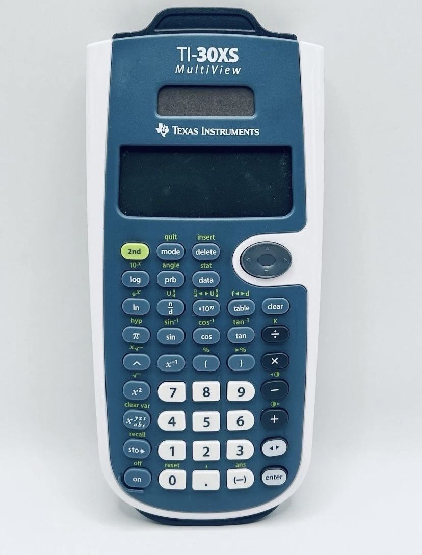 Texas Instruments TI-30XS MultiView Calculator - Tested Working
