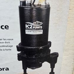 K2 contractor series grinder pump. Volt:230