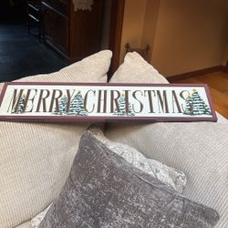 Merry Christmas Sign