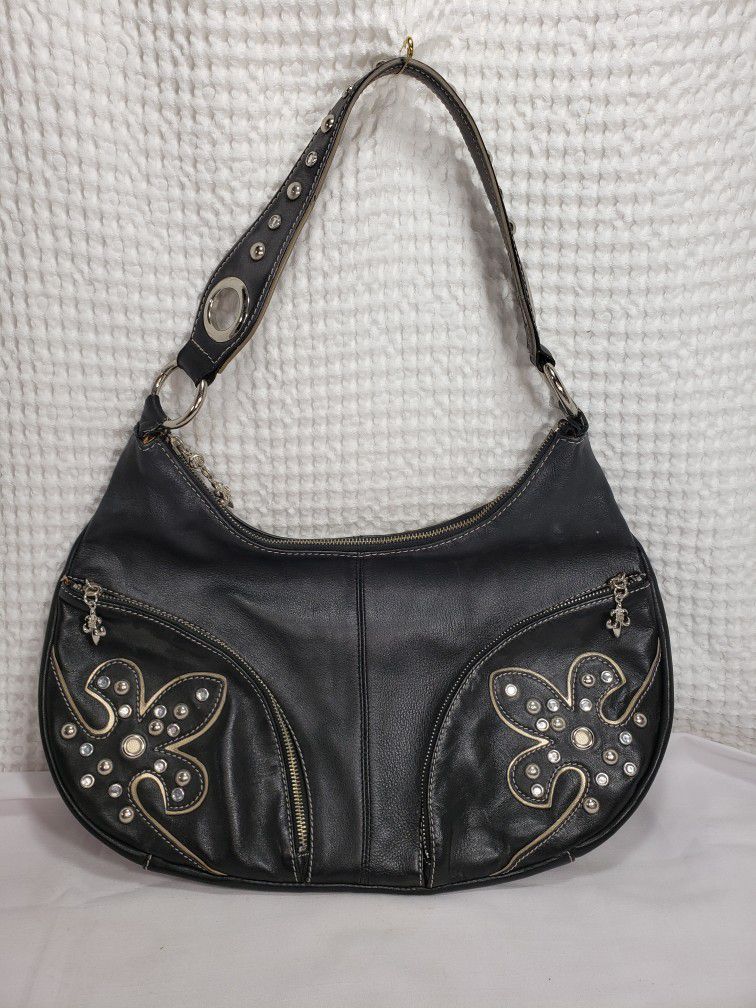 A . Giannetti Genuine Leather shoulder purse  ( On  Vacation)
