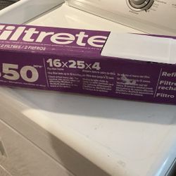  FILTRETE 16x25x4 2pack Replacement Filters 