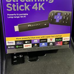 ROKU streaming stick 4k