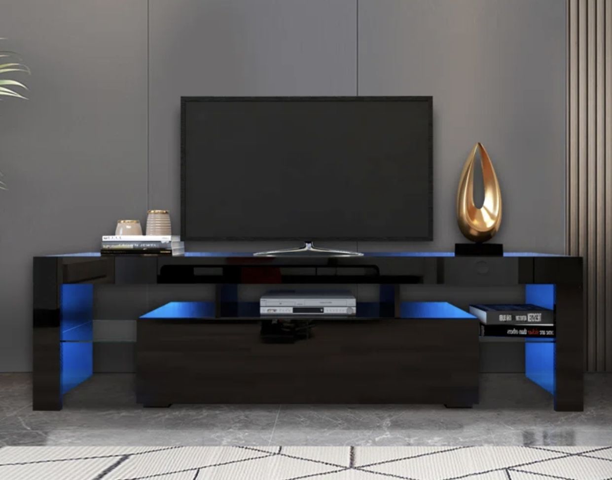 New Black Tv Stand