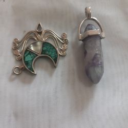 NATURAL STONE  "" AMULET ""