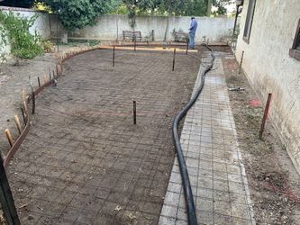 Concrete Patios Slabs
