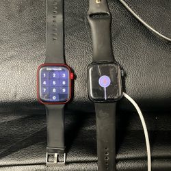 Series 9 & Series 8 Apple Watches Including Chargers 