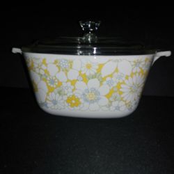 Corningware Floral Bouquet Dish