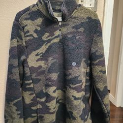 Aeropostal Fleece Camouflage Jacket 