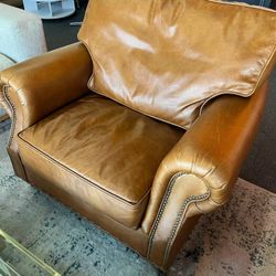 Real leather sofa，$780