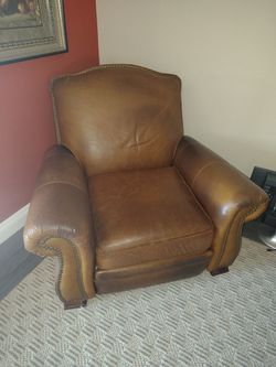 BarcaLounger Cognac Leather
