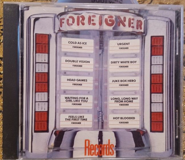 Foreigner 4 Music CD Music Rock Roll Cold Ice Double Vision