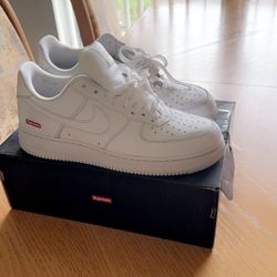 Supreme White Air Force 1 