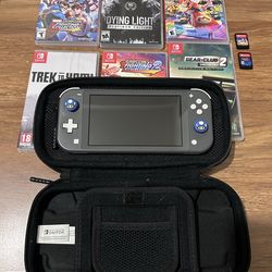 Nintendo Switch Lite Bundle – 8 Games Included!