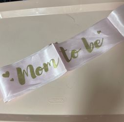 Sash for Baby Shower