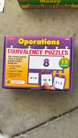 Operations Equivalency Puzzles