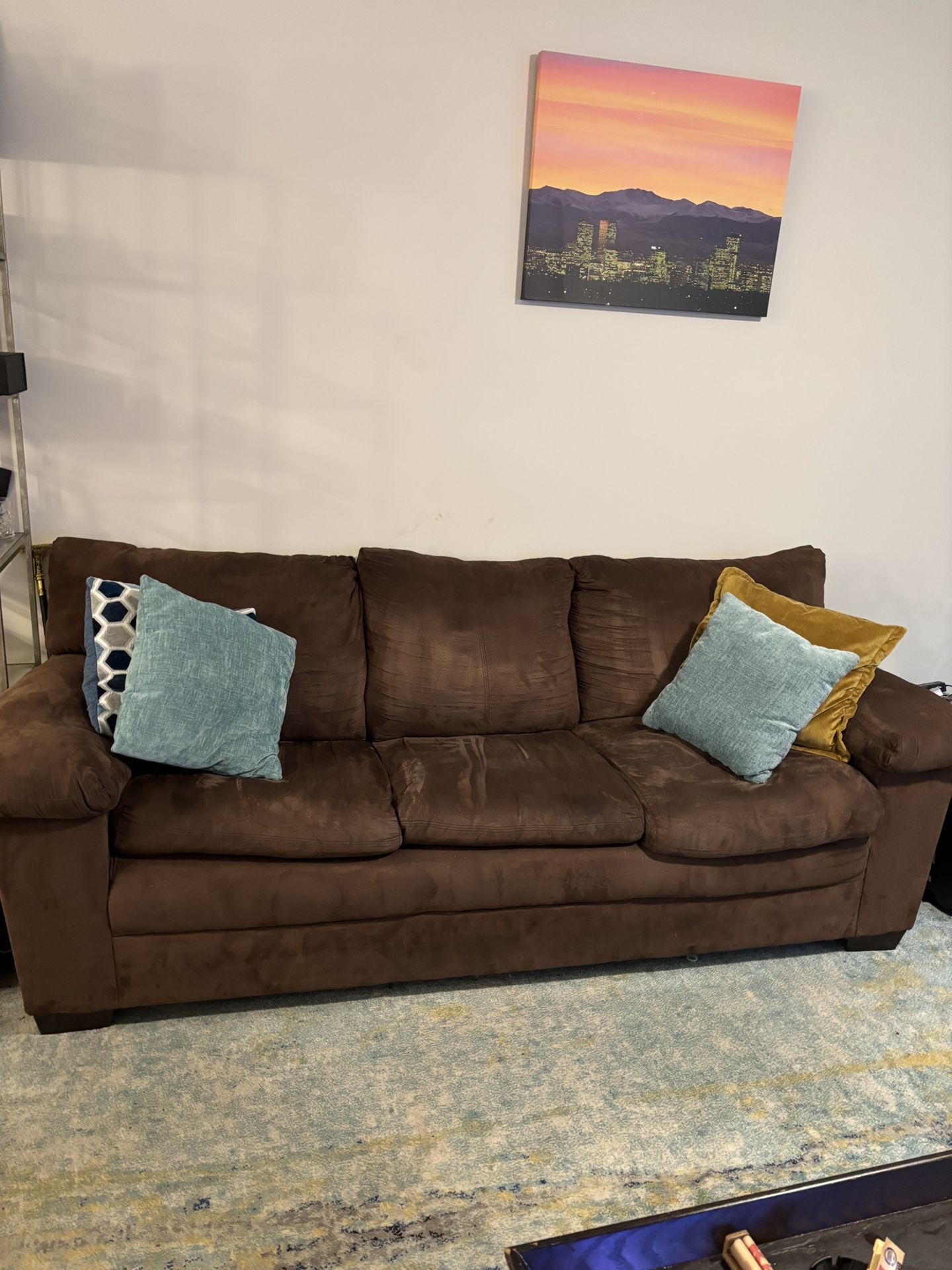 Brown Couch